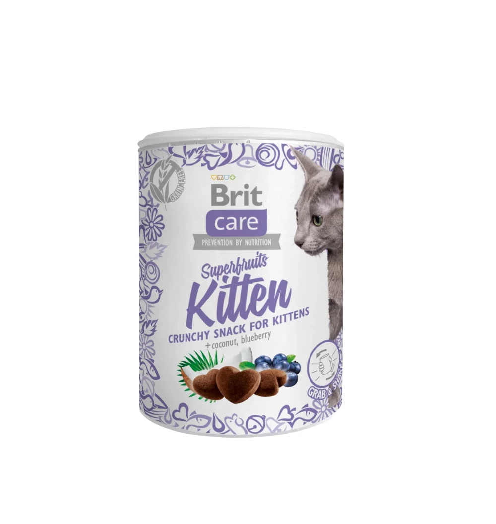 Brit Care Cat Snack Kitten Superfruits 100g