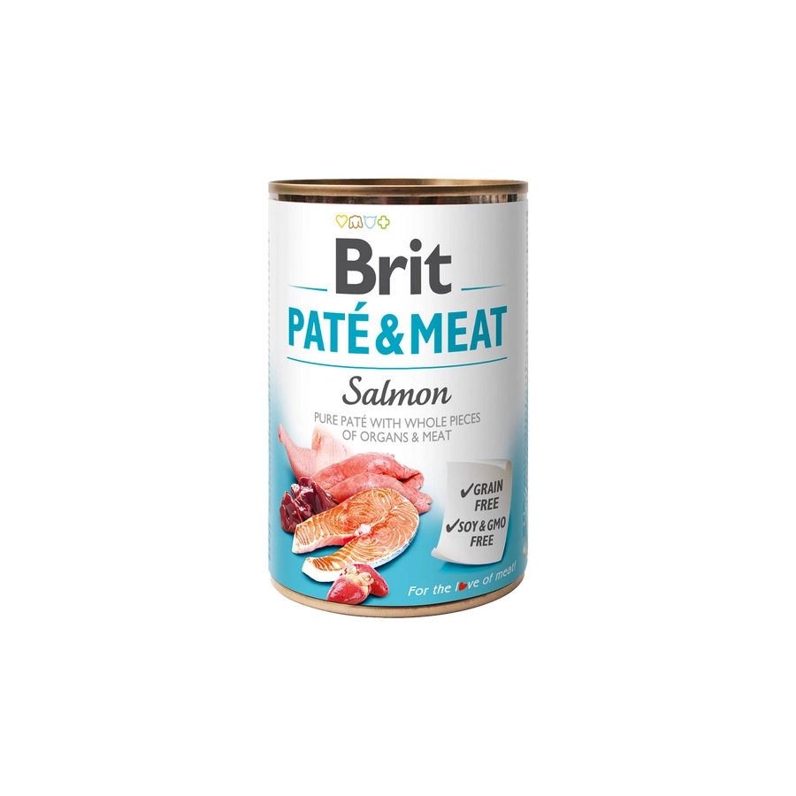 Brit Paté & Meat Salmon 400 g