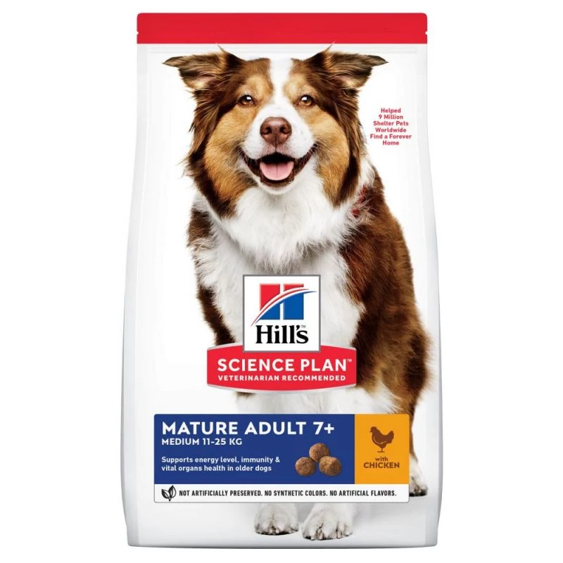 Hills SP Canine Mature Medium Adult 7+ Chicken 2,5kg