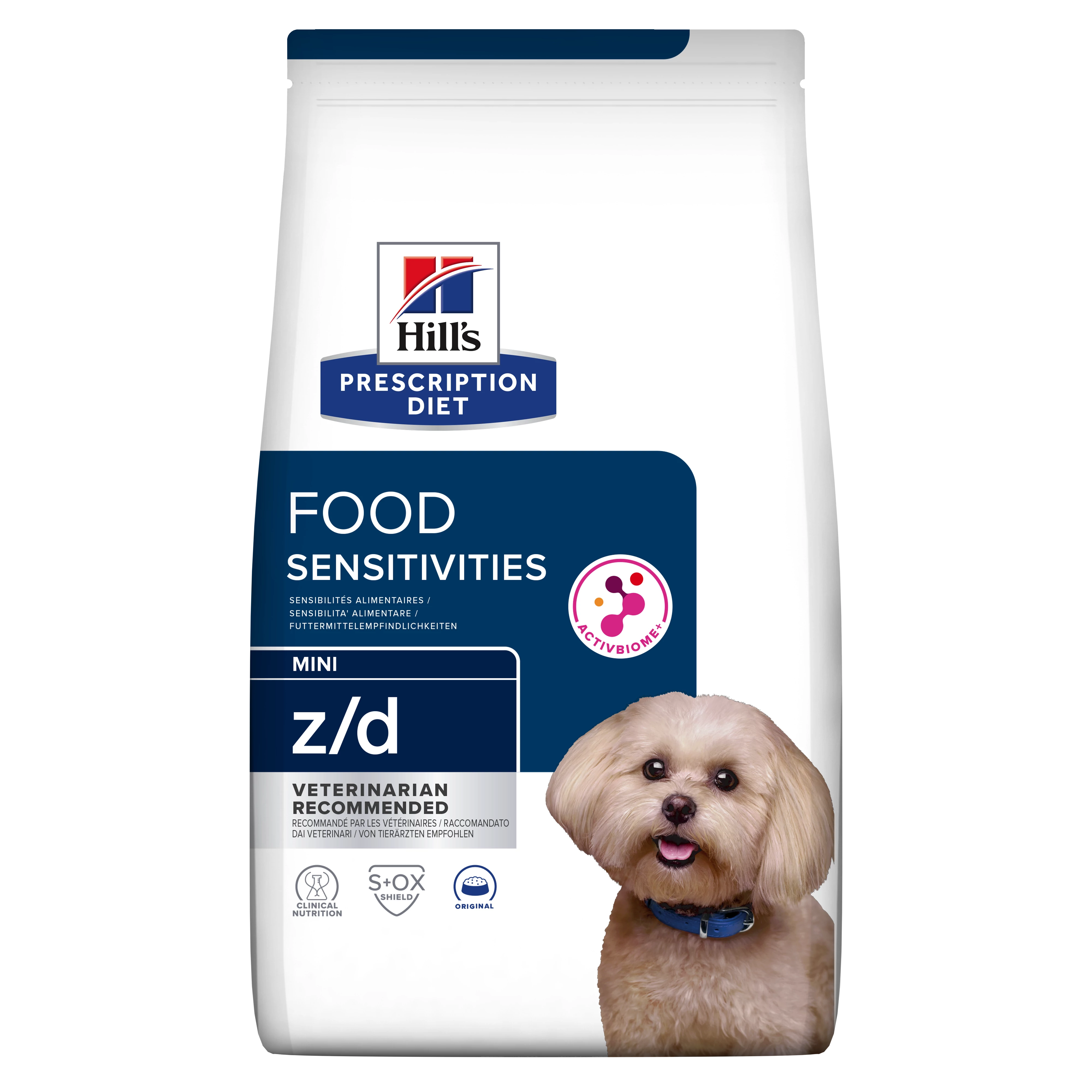 Hills PD Canine z/d Food Sensitivities Mini 1kg