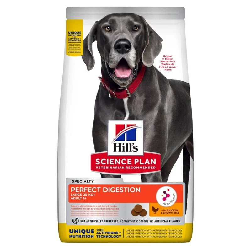 Hills SP Canine Adult Perfect Digestion Large Breed Chicken 14kg