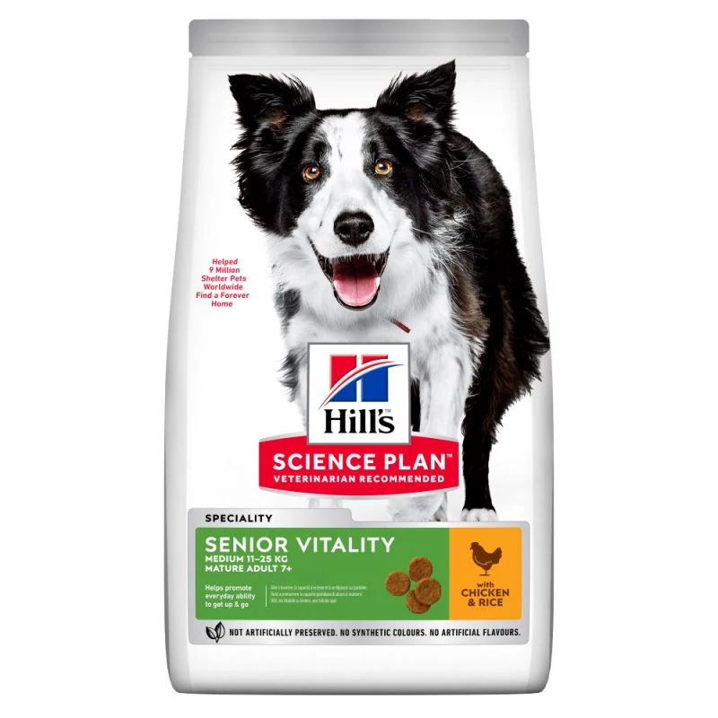 Hills SP Canine Senior Vitality Medium Chicken 2.5kg