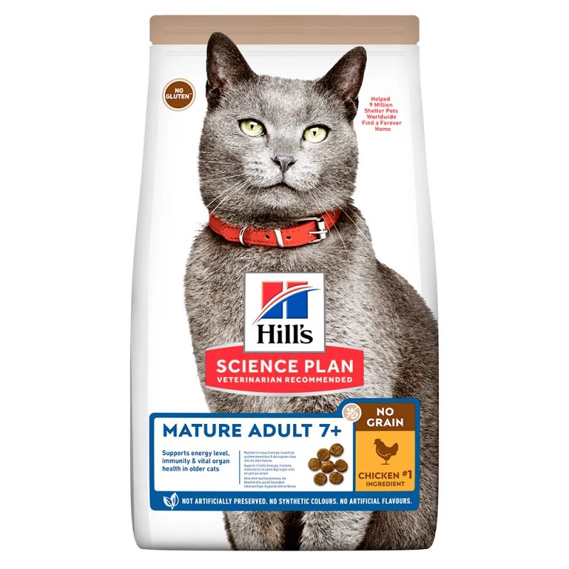 Hills SP Feline Mature No Grain Chicken 1,5kg