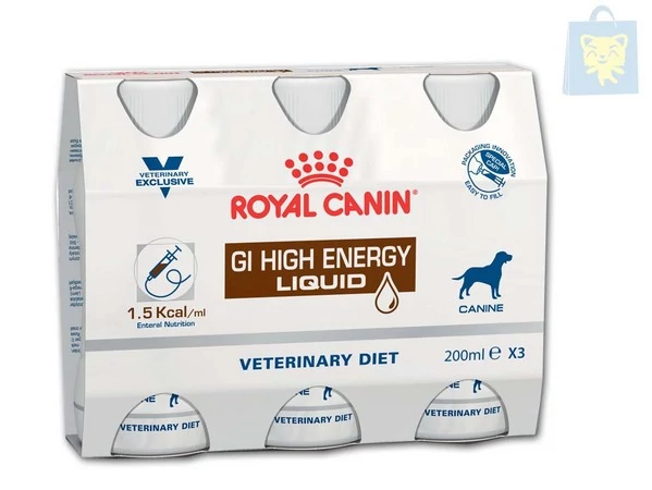 Royal Canine GI High Energy liquid 3x200ml