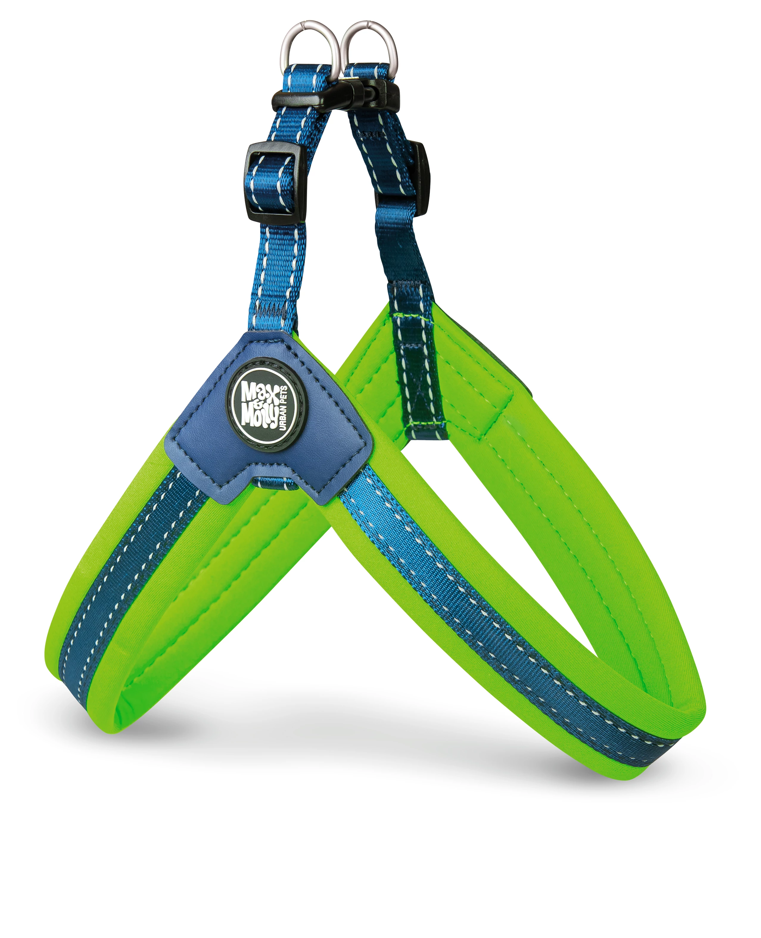 Max & Molly Q-Fit hám - Matrix Lime Green - XXS