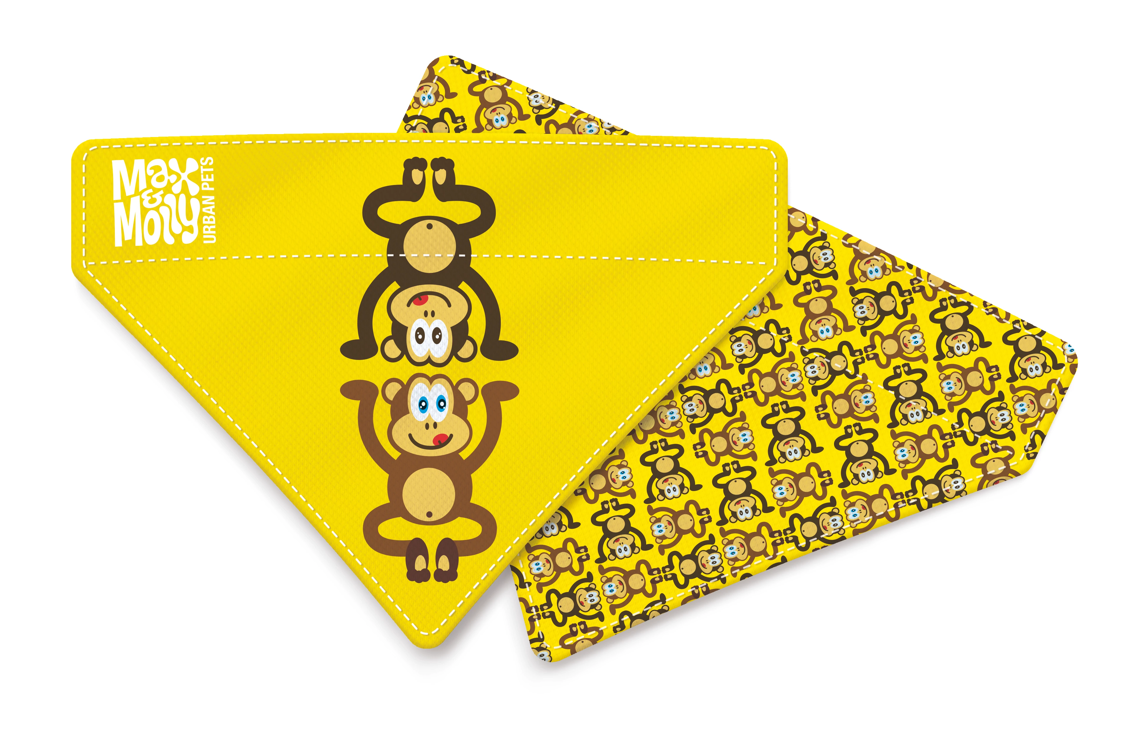 Max & Molly Bandana - Monkey Maniac - L