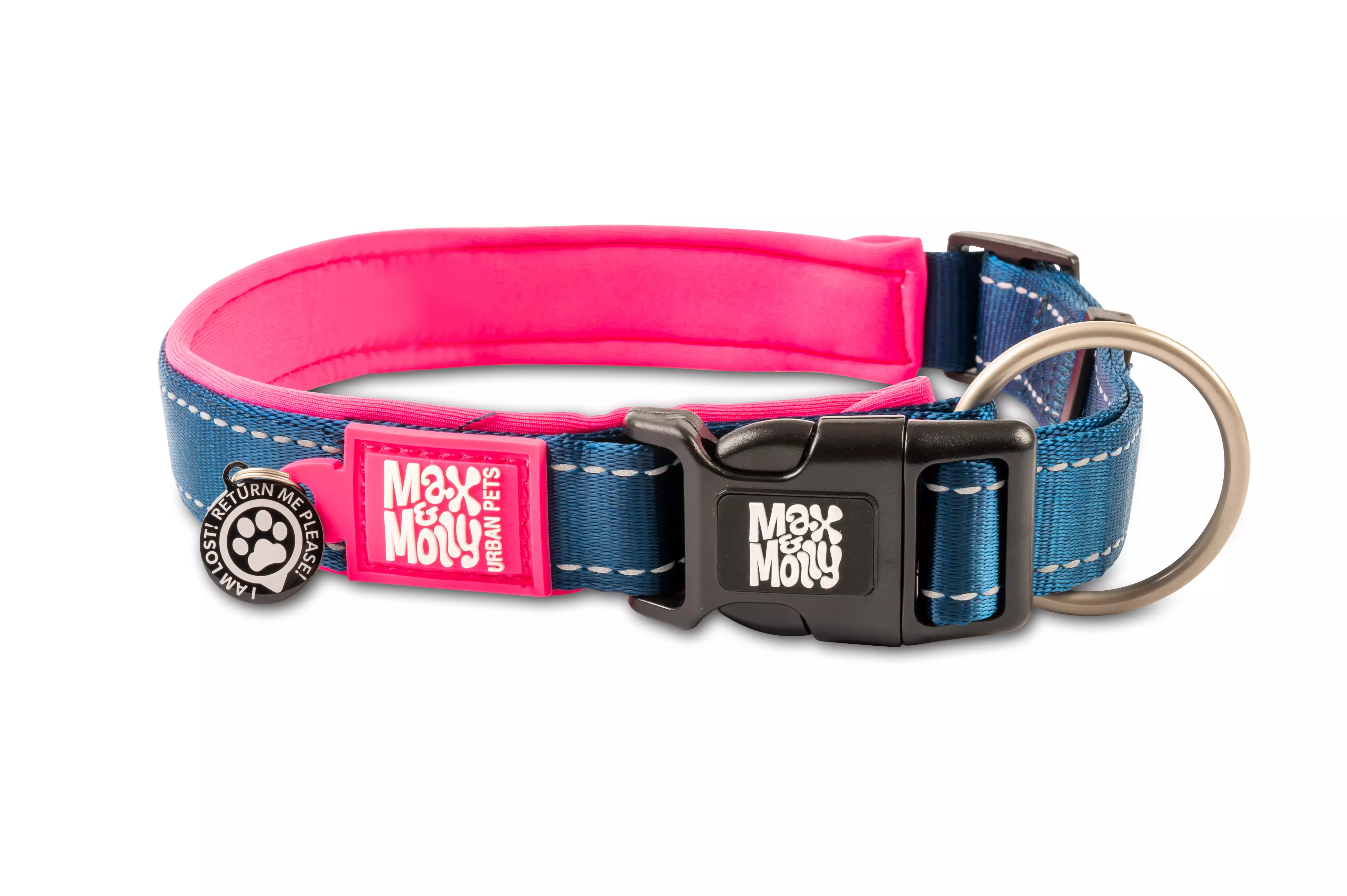 Max & Molly Smart ID nyakörv - Matrix Pink - L