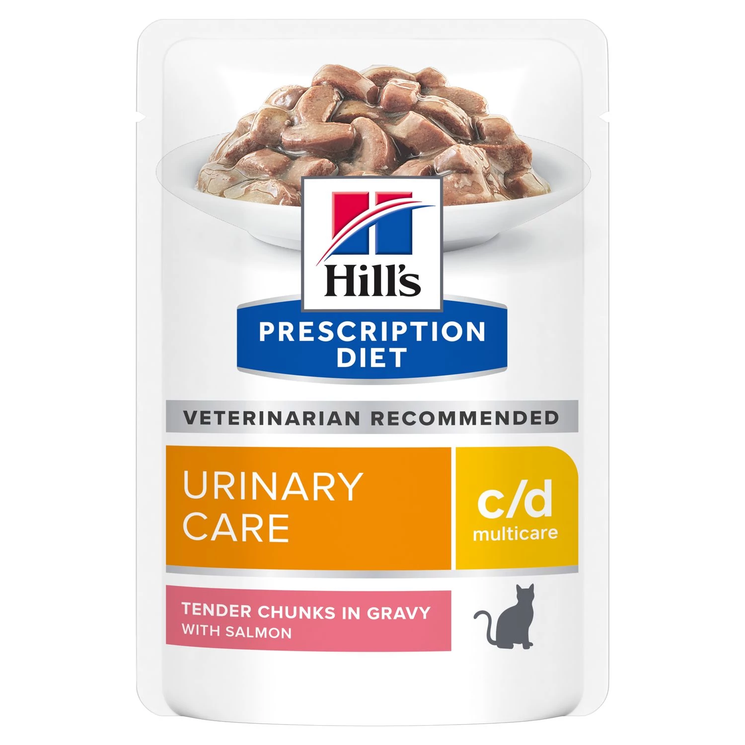 Hills PD Feline k/d Kidney Care Pouch Salmon – 12x85g
