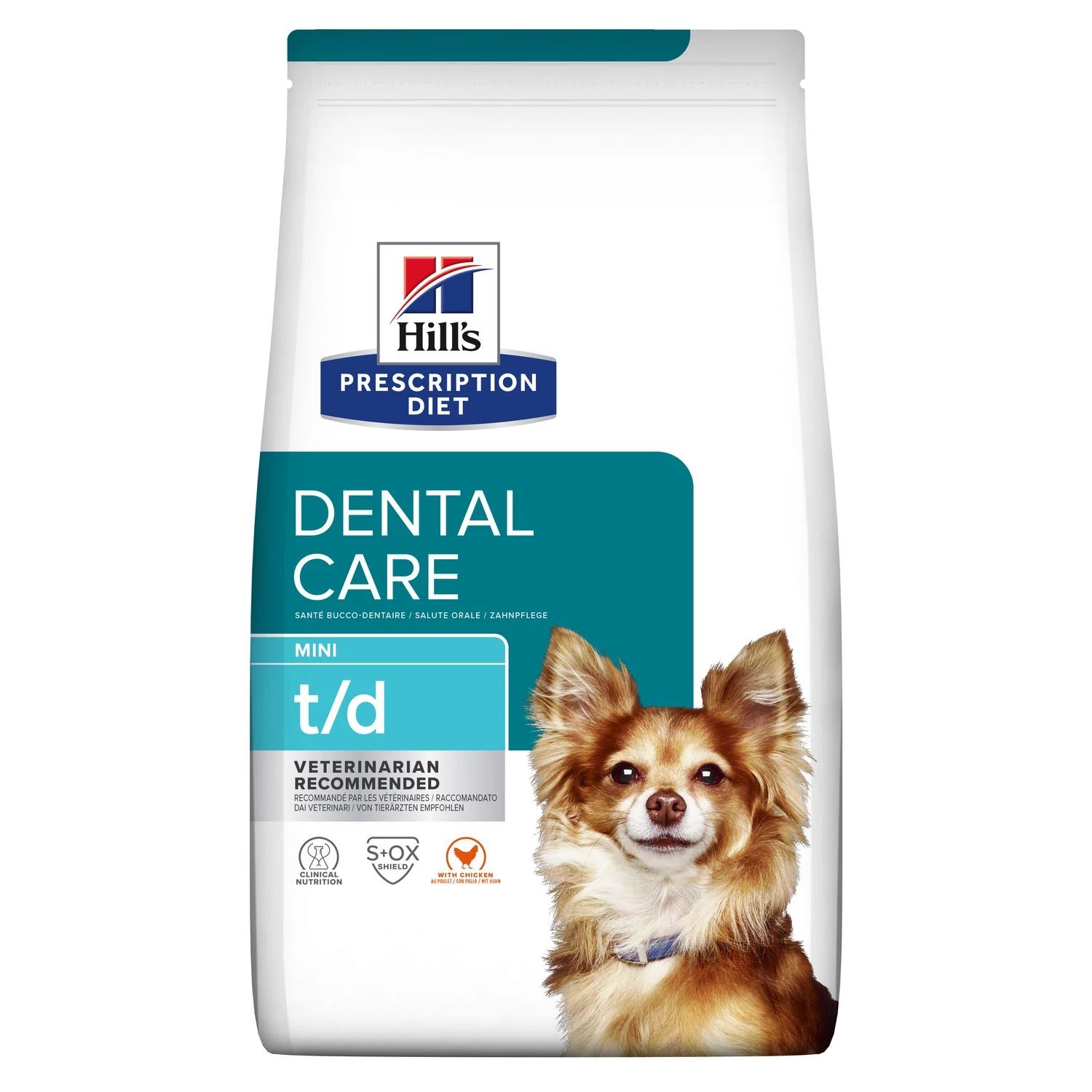 Hills PD Canine t/d Dental Care Mini 3kg