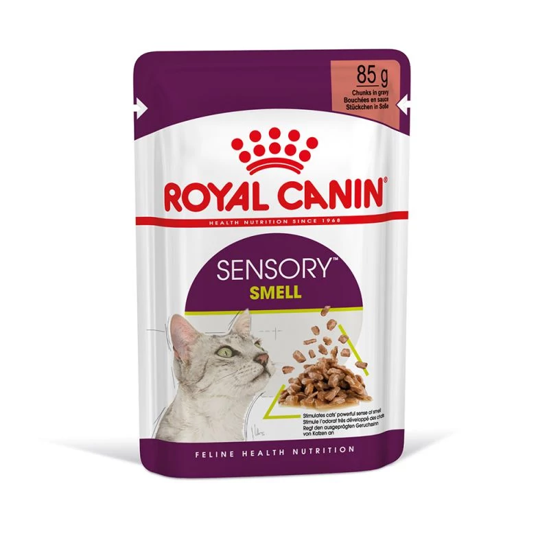 Royal Canin Sensory Smell Gravy (12*85G) macskatáp