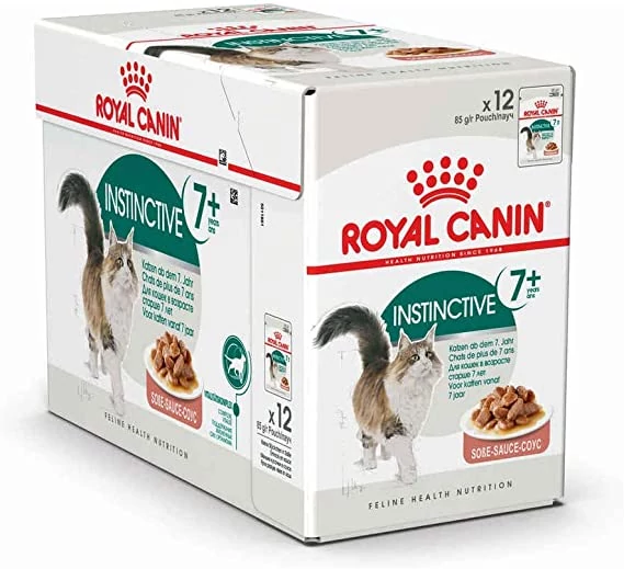 Royal Canin Instinctive Gravy +7 (12*85G) macskatáp