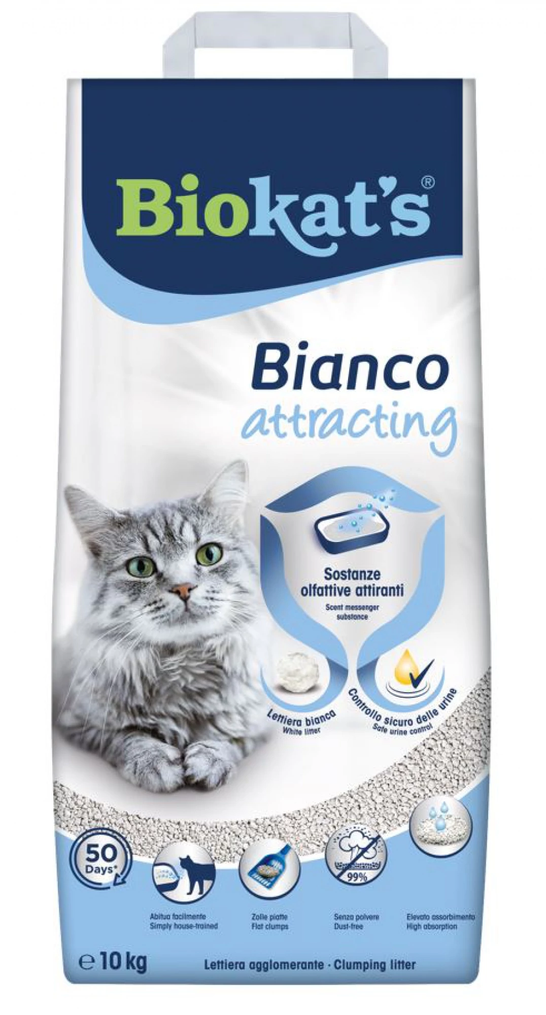 Gimpet Biokats Bianco Attracting - csomósodó macskaalom (5kg)