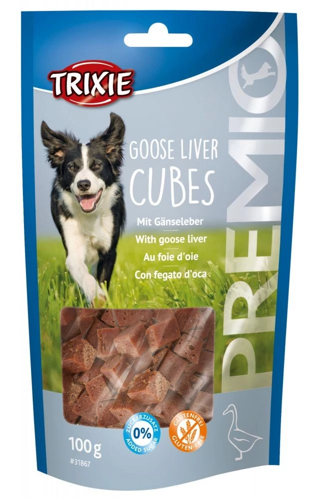 Trixie Goose Liver Cubes 100g