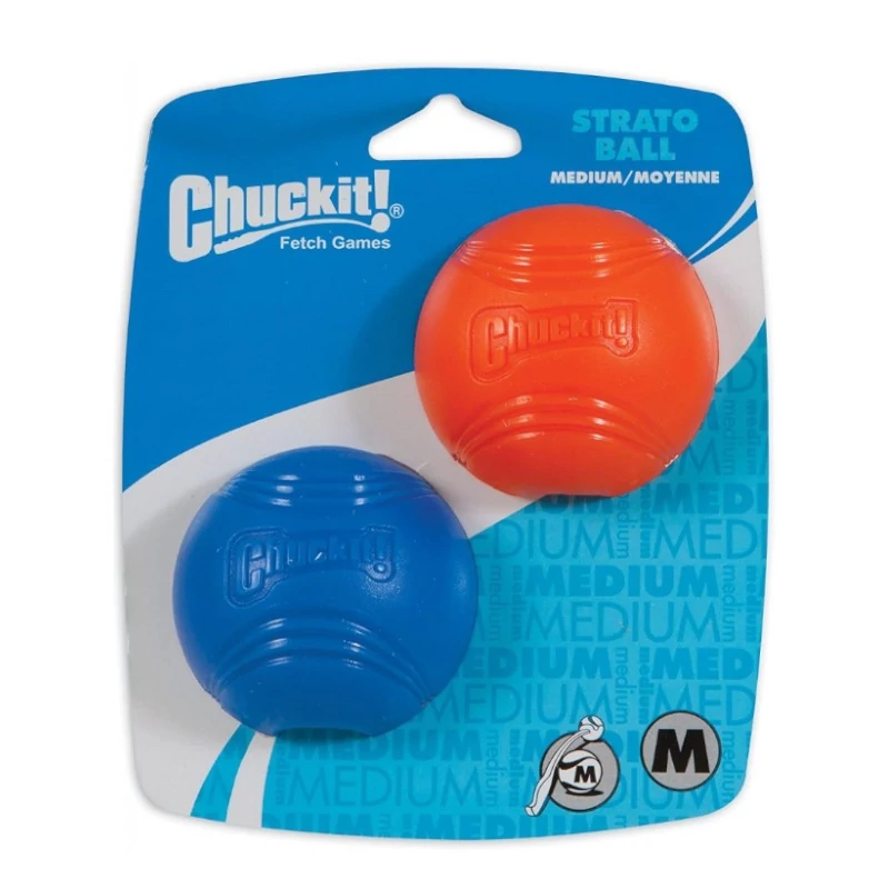 Chuckit! Strato Ball M – ultra pattogós labda (2db)