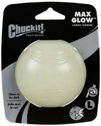 Chuckit! Max Glow S – fluoreszkáló labda kicsi