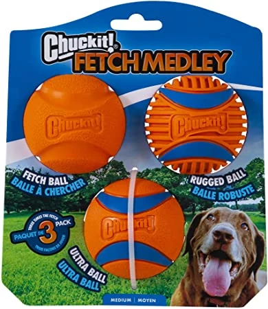 Chuckit! Fetch Medley Gen3 – labda szett