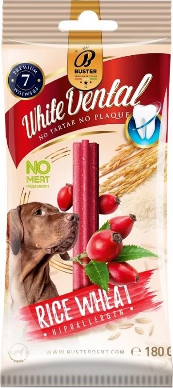 White Dental Csipkebogyós Rágórúd barnarizzsel 180g
