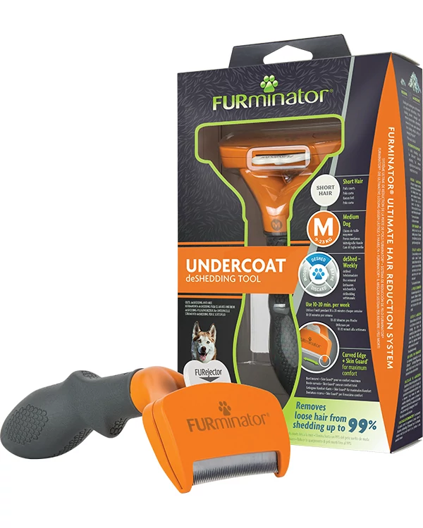 FURminator Short Hair Medium Dog kutyakefe