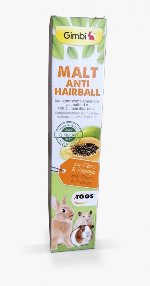 Gimbi Nager Malt Soft Anti Hairball Szőroldó paszta rágcsálóknak 50g