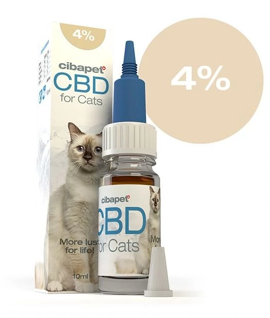 Cibapet 4% CBD olaj macskáknak 10ml