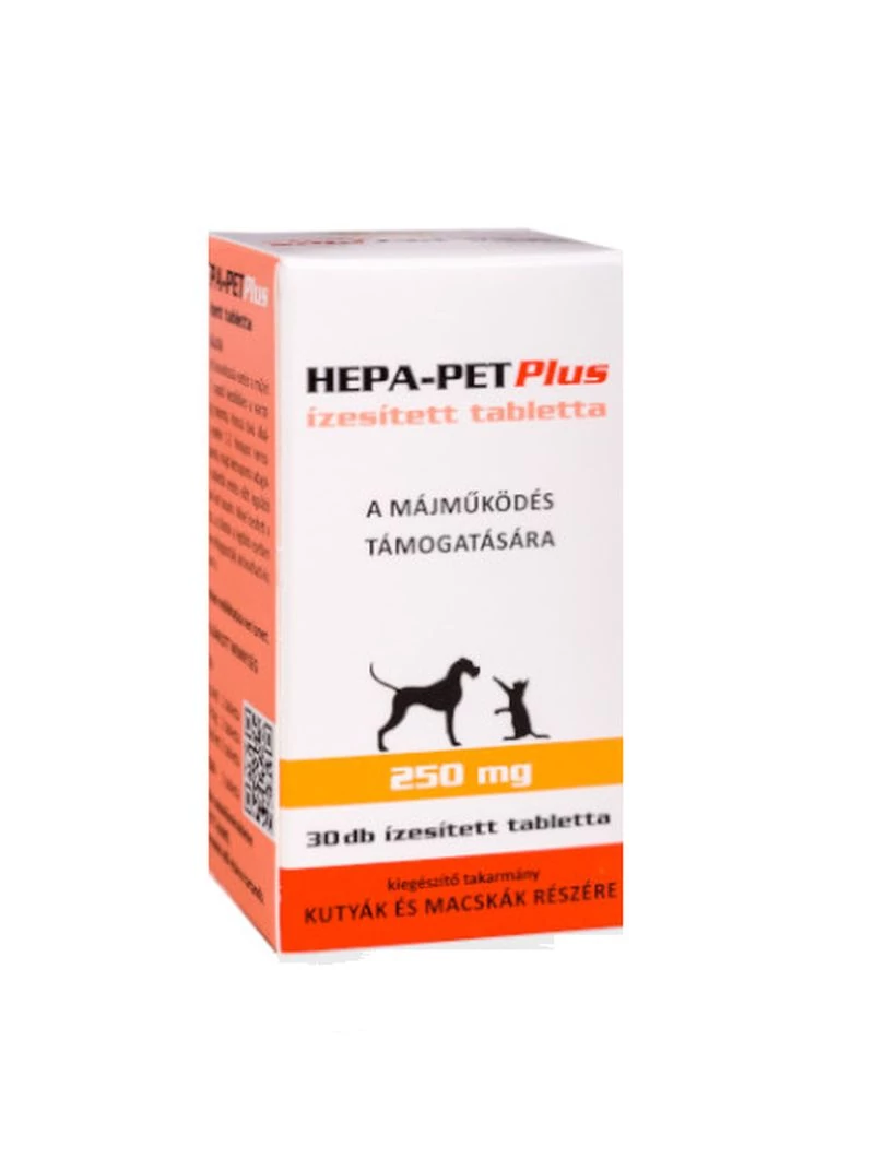 Hepa-pet Plus májvédő tabletta 250mg – 30db