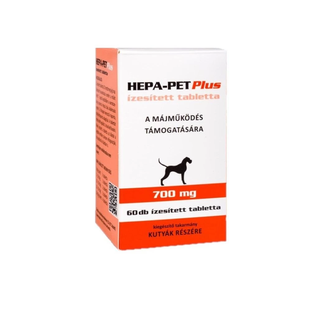 Hepa-pet Plus májvédő tabletta 700mg – 60db