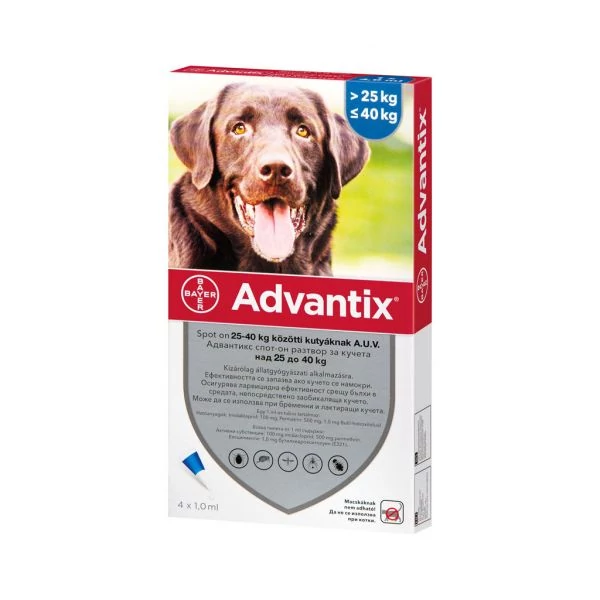 Advantix Spot On 25-40kg között 4x4ml