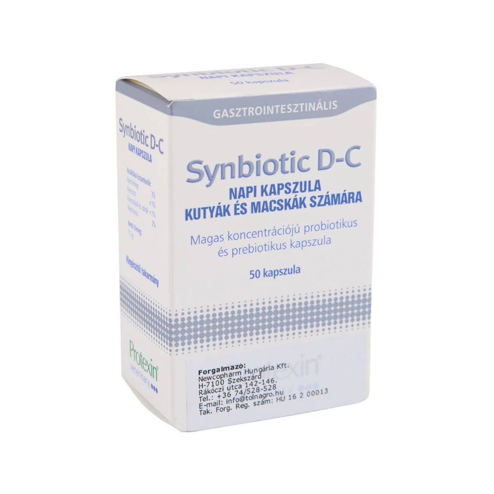 Protexin Synbiotic D-C probiotikum kapszula – 50db