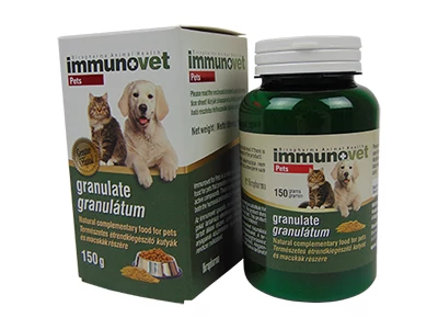 Immunovet Pets Immunerősítő por 150g - Lejárat: 2025.07.31